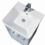 500mm Light Grey Freestanding Vanity Unit with Basin - Camborne