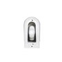 Indiana Wall Hung Toilet 1160mm Pneumatic Frame & Cistern & Chrome Flush Plate