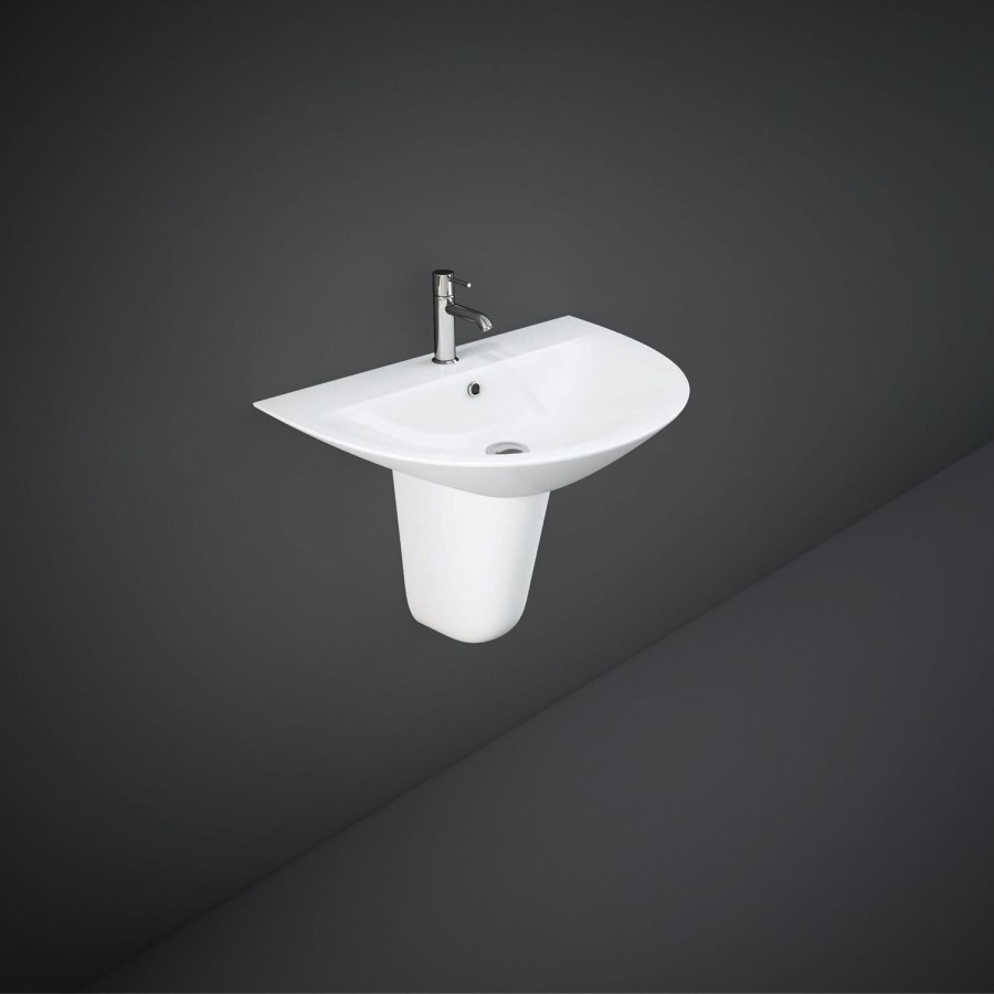 Rak Ceramics Modern Semi Pedestal Basin 550mm