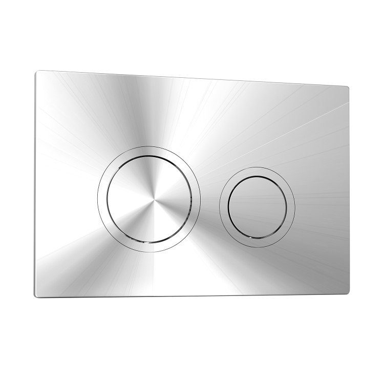 Palma Wall Hung Toilet 1160mm Mechanical WC Frame & Cistern & Chrome Mechanical Flush Plate