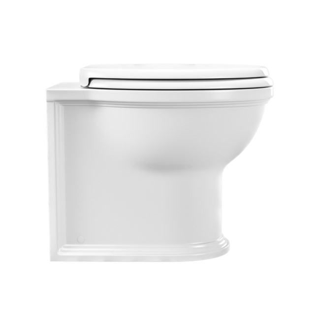 Back to Wall Rimless Toilet and Soft Close Seat - Ripley