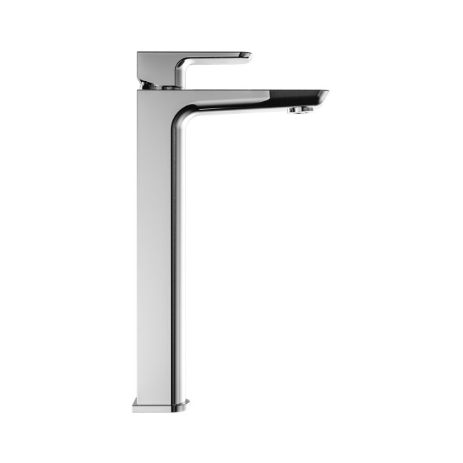 Chrome Tall Mono Basin Mixer Tap - Zana