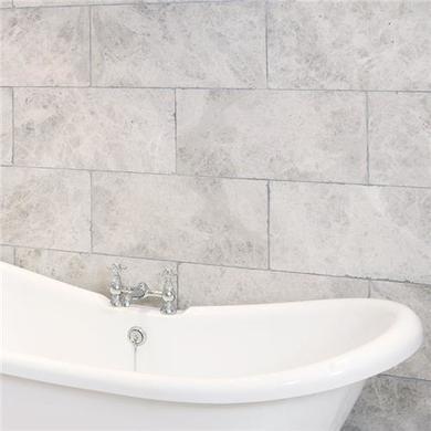 Silver Beige Tumbled Wall/Floor Tile