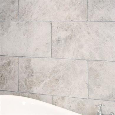 Silver Beige Tumbled Wall/Floor Tile