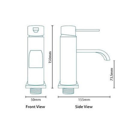 Mono Basin Mixer Tap - Disc Range