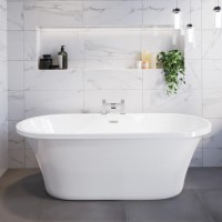 Freestanding Double Ended Bath 1670 x 730mm - Venice