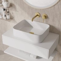 Square Countertop Basin 500mm - Dover