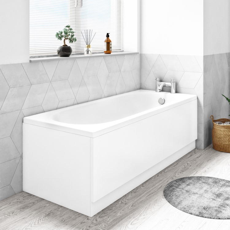 GRADE A2 - Alton Round Single Ended Bath - 1700 x 700mm