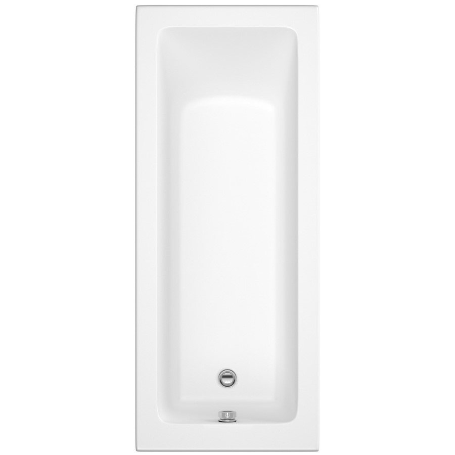 GRADE A1 - Rutland Square Single Ended Bath - 1600 x 700mm