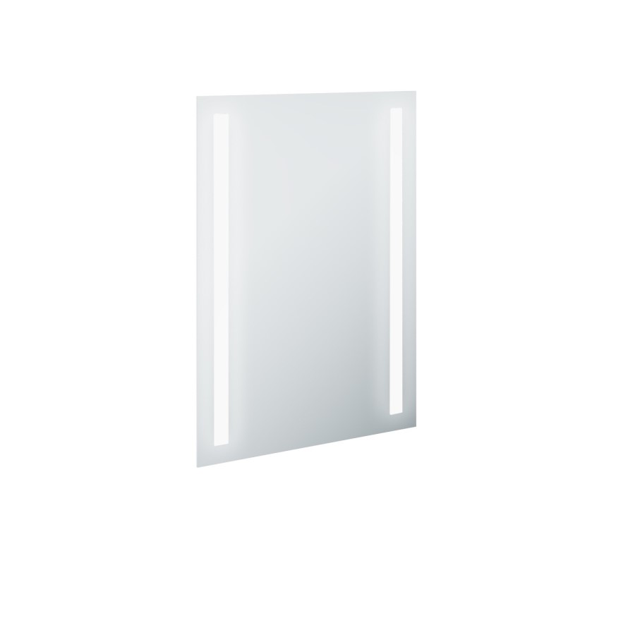 GRADE A1 - Rectangular LED Bathroom Mirror with Demister 500 x 700mm - Capella