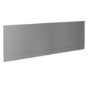 1700mm Wooden Grey Gloss Bath Front Panel - Ashford