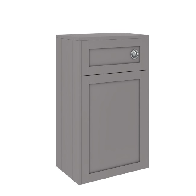 500mm Grey Back to Wall Toilet Unit Only - Baxenden