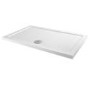 Slim Line White Sparkle 1400 x 800 Rectangular Shower Tray