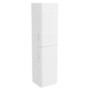 GRADE A1 - White Wall Mounted Tall Bathroom Cabinet 350mm - Empire