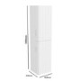 GRADE A1 - White Wall Mounted Tall Bathroom Cabinet 350mm - Empire