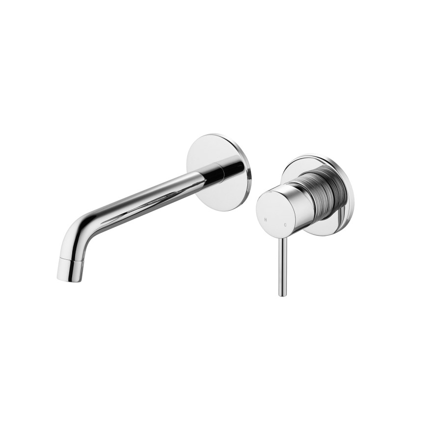 Wall Mounted Chrome Basin Mixer Tap - Empire