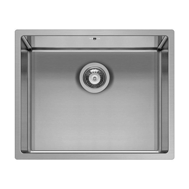 Single Bowl Undermount and Inset Chrome Stainless Steel Kitchen Sink - Enza Yara