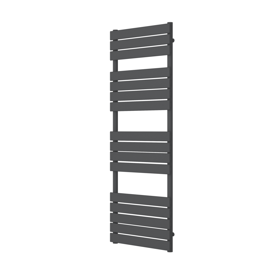 GRADE A1 - Tundra Anthracite Heated Towel Rail - 1600 x 600mm