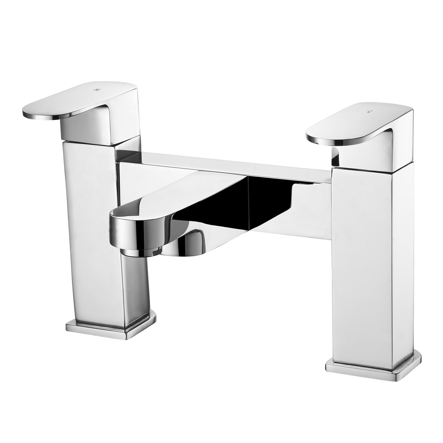 Chrome Bath and Basin Tap Set - Como - Better Bathrooms