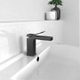 Gunmetal Mono Basin Mixer Tap - Maxton