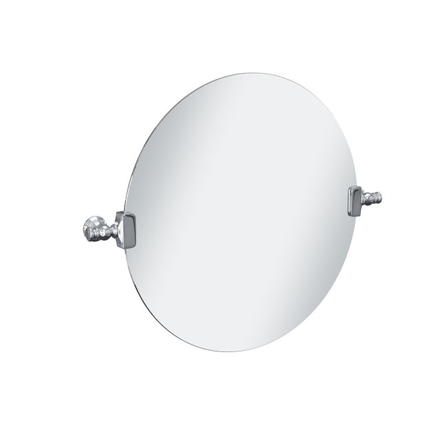 GRADE A2 - Traditional Round Bathroom Mirror - 550mm - Baxenden