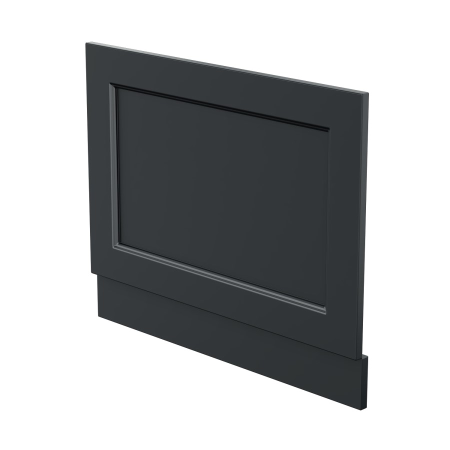 Ashbourne Wooden 700mm End Bath Panel - Anthracite