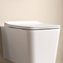 Augusta Soft Close Toilet Seat - Matt White