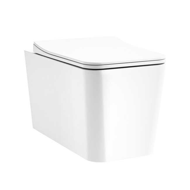 Augusta Soft Close Toilet Seat - Matt White