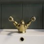 Gold Mono Basin Mixer Tap - Helston