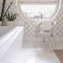 Rose Gold Marble Geometric Wallpaper - Contour