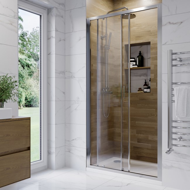 Carina 1000mm 6mm Sliding Door