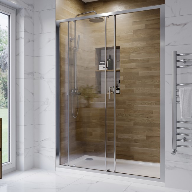 Carina 1400mm 6mm Sliding Door