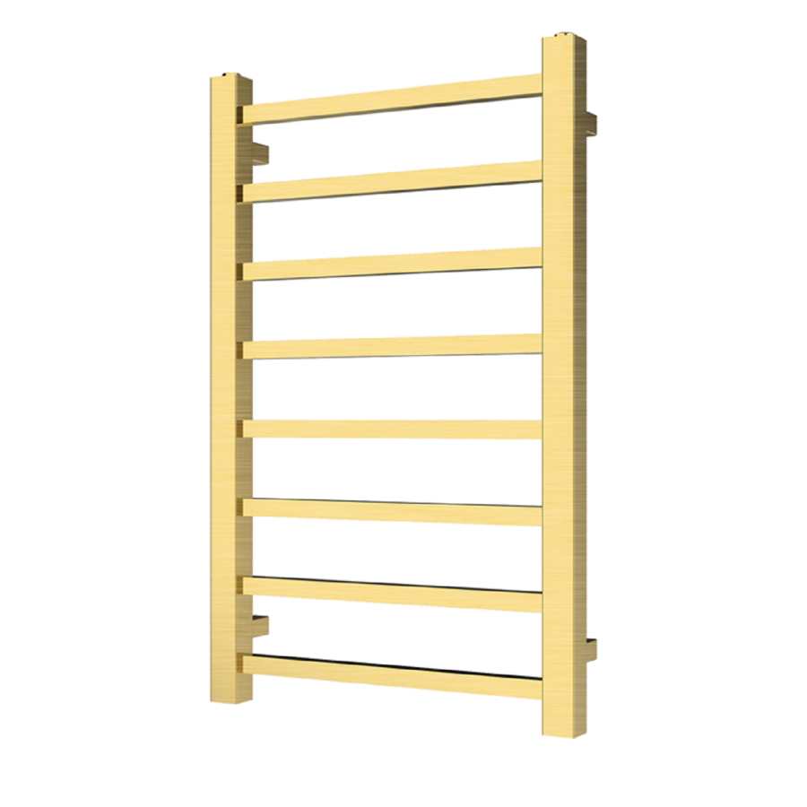 GRADE A1 - Brass Heated Towel Rail Radiator 800 x 500mm - Sonoran