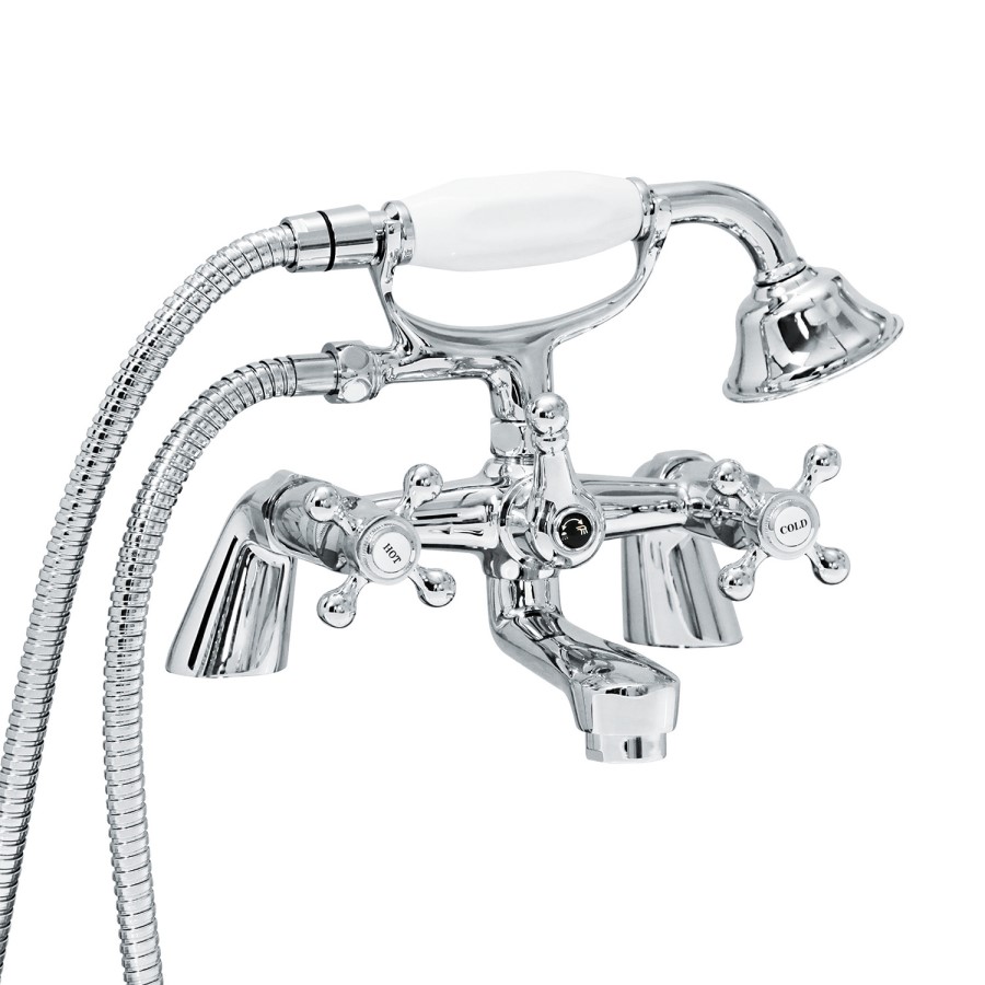 Traditional Bath Shower Mixer Tap - Ritz Range