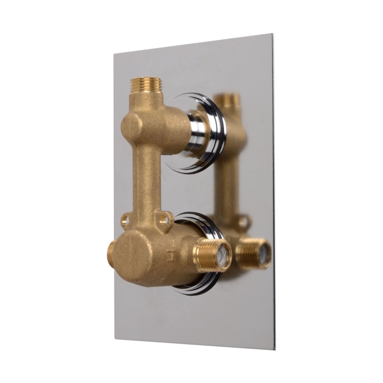 Concealed Dual Control Thermostatic Shower Valve