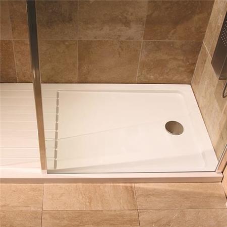 Walk In Glass Shower Screen - 1850 x 1200mm - 8mm Glass