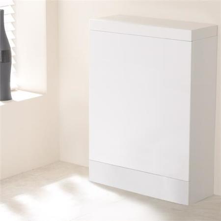 600mm WC Toilet Unit - White - TD Range