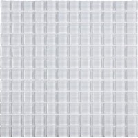 White Glass Wall Mosaic