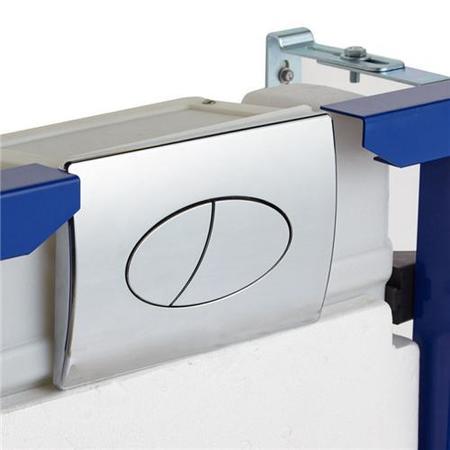 In Wall Mounted Fixing Frame Universal Cistern for Wall Hung Toilet[com] front or top operation