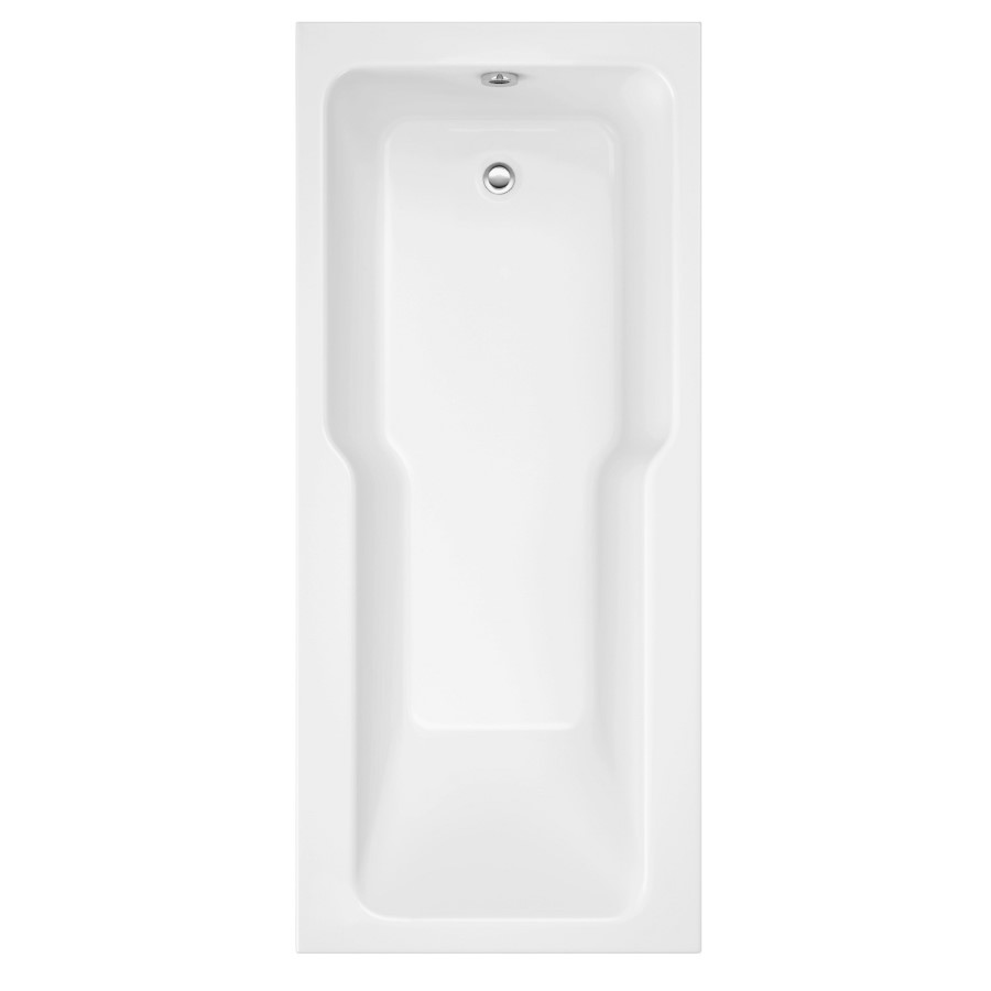 GRADE A1 - 1700 x 750 Cotswold Shower Bath