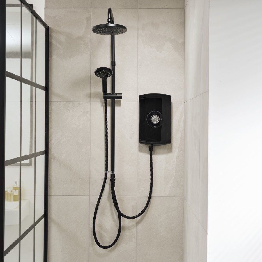 Triton Amore DuElec 9.5kW Black Electric Shower