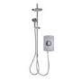 GRADE A1 - Triton Amore DuElec 9.5kW Brushed Steel Shower