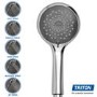 GRADE A1 - Triton Amore DuElec 9.5kW Brushed Steel Shower