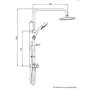 GRADE A1 - Triton Amore DuElec 9.5kW Brushed Steel Shower