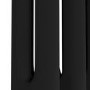 Reggio Midnight Black Horizontal Double Column Traditional Radiator 300x1460mm 2614 BTU - Cast Iron Style