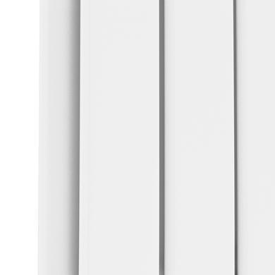 Riace White Horizontal Flat Designer Radiator 600x748mm Double Panel 2827 BTU