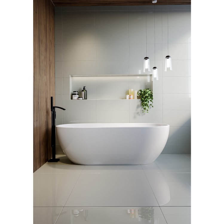 Freestanding Double Ended Bath 1800 x 750mm - Lisbon