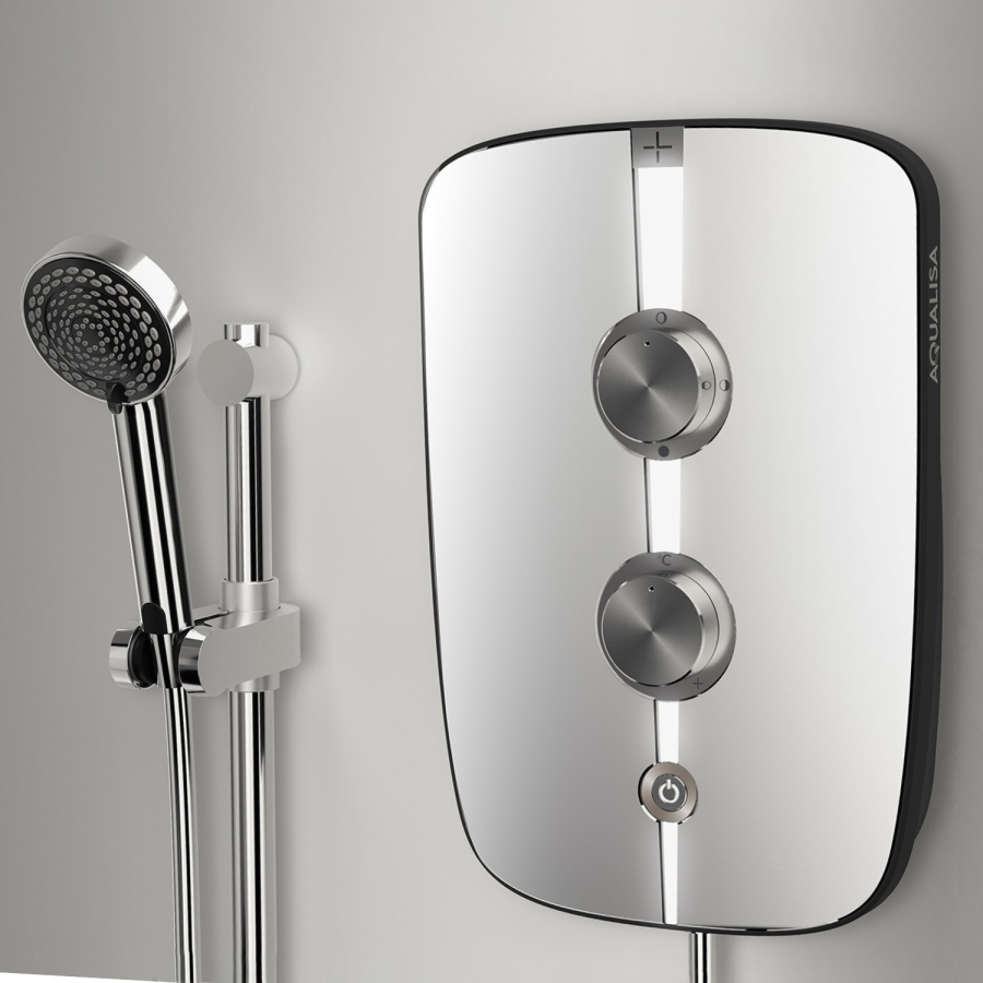 Aqualisa Lumi+ 10.5kW Chrome Electric Shower