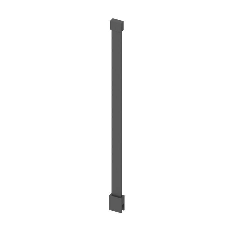 Matt Gun Metal Ceiling Wall Support Arm - Live Your Colour