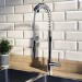 Malvern Single Lever Monobloc Pull Out Dual Spray Kitchen Tap - Chrome